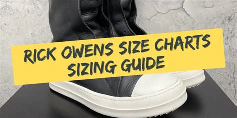 reddit rick owens|rick owens shoe size chart.